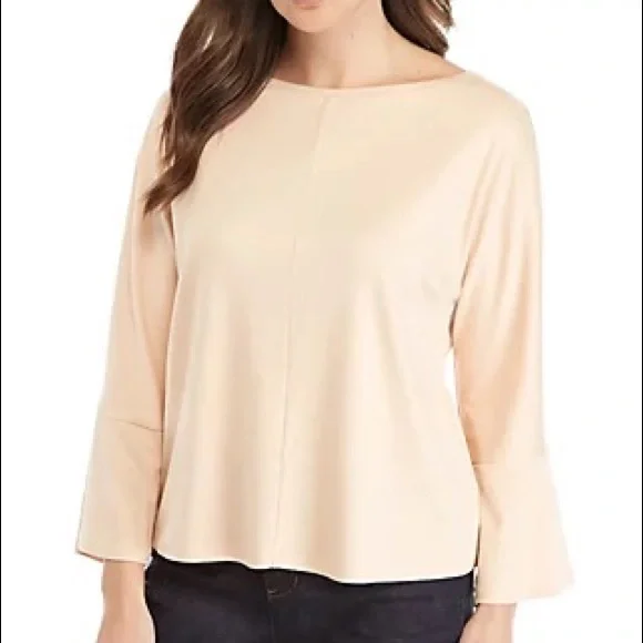 BNWT Eileen Fisher Bateau Neck Top - Picture 5 of 6